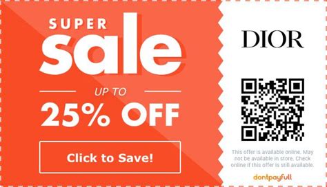 dior promo code may 2021|Dior coupon codes.